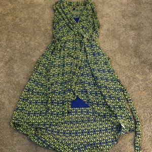 kut from the kloth evy hi-low summer dress